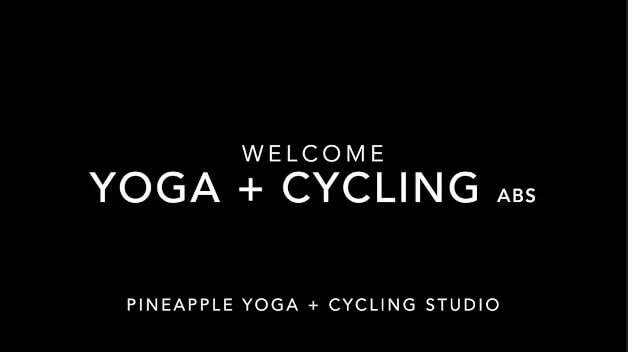 Welcome to Yoga + Cycling Abs
